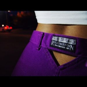 Vintage Rocky Mountain Purple High-Waisted Jeans☔️