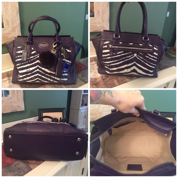 Coach Handbags - *Coach Beautiful 💜 PRICE FIRM