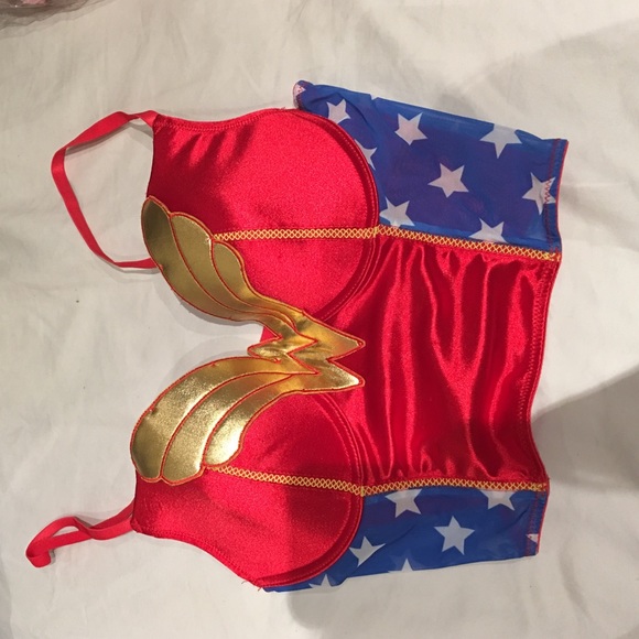 Dc comics Tops - Wonder Woman costume bra top, like new.  Dc comics