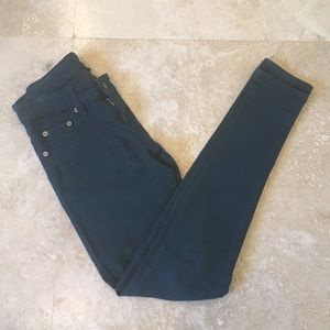 LF Carmar dark teal skinny jeans