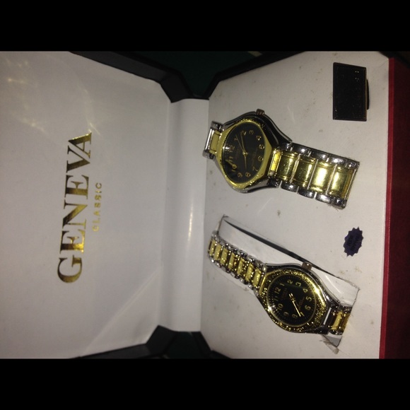 Geneva his and hers antique watches