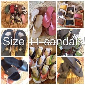 SIZE 11 interchangeable sandals! Darling ORTHOTICS