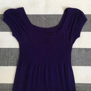 Purple summer dress