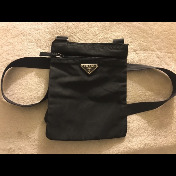 Prada Black Mini Vela Bag
