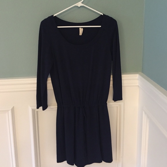 Navy casual dress