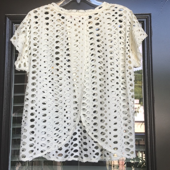 Open back, cutout Blouse - Picture 2 of 3