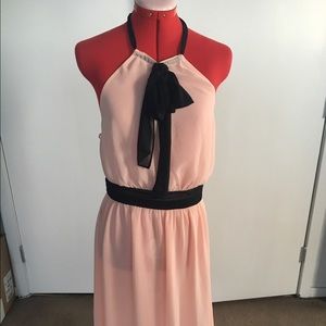 Victoria's Secret neck-tie halter dress