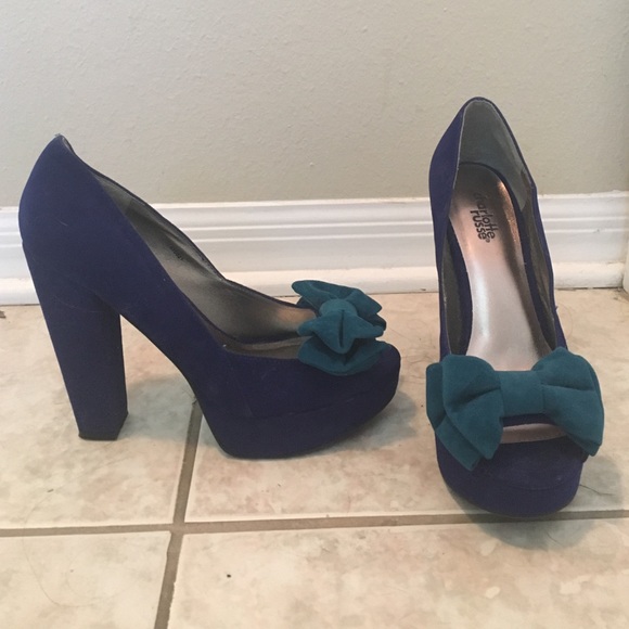 Blue Charlotte Russe heels