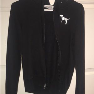 Jeweled PINK jacket black size small