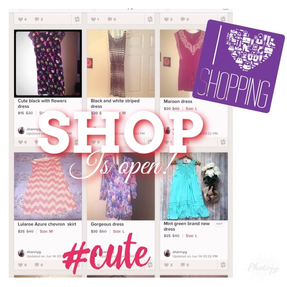 My closet is OPEN!!