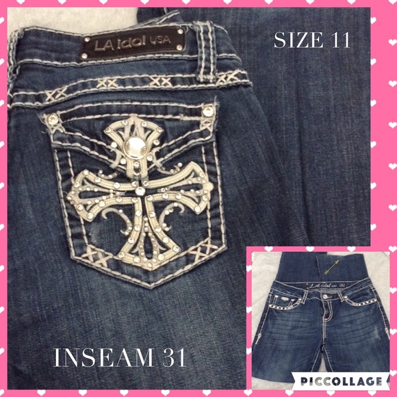 LA IDOL USA size 11 inseam 31 💞 💝