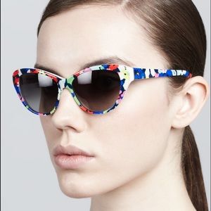 Kate Spade Flora Della Cateye Sunglasses