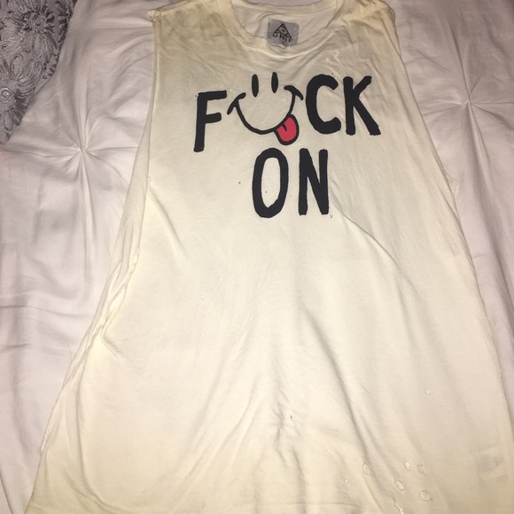 UNIF "Fuck On" muscle tee