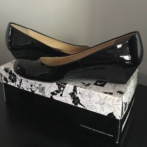CL by Chinese Laundry Black Patent Wedge