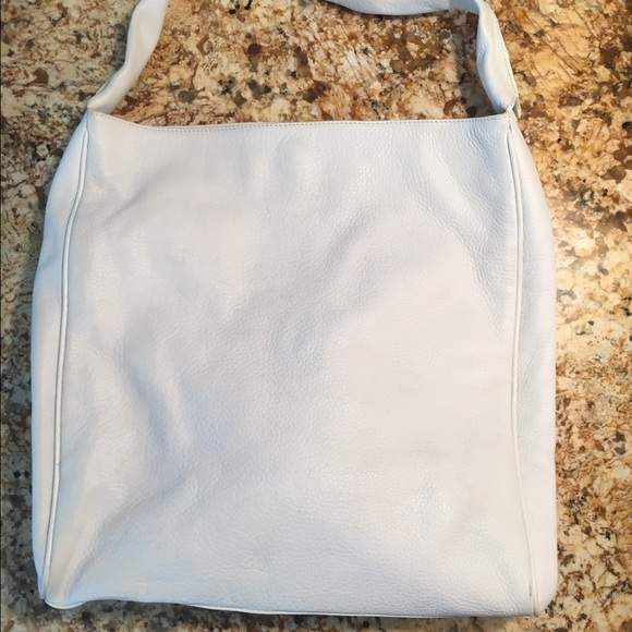 DKNY Handbags - Dkny white leather bag