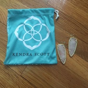Kendra Scott Skylar Earrings Rose Quartz