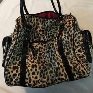 Animal Print Weekend Bag