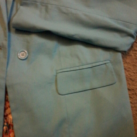 Kim Kardashian Blazer Turquoise - Picture 3 of 4