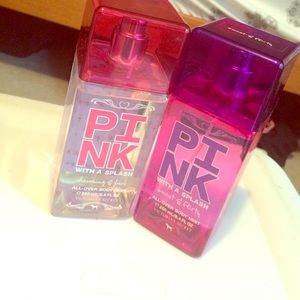 PINK set of two all over body mists! 💋