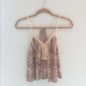 Ecoté flowy camisole top