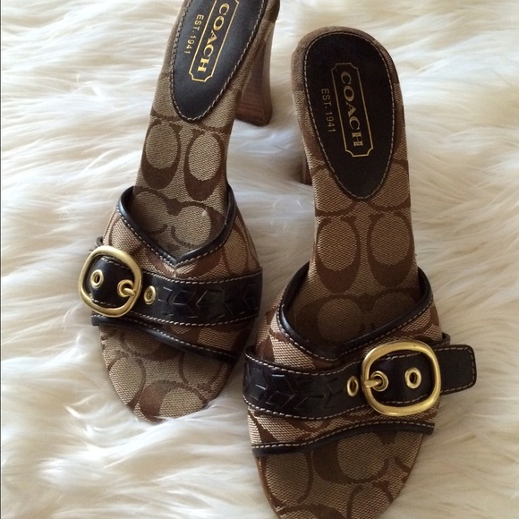 Coach Kamilah signature c sandals