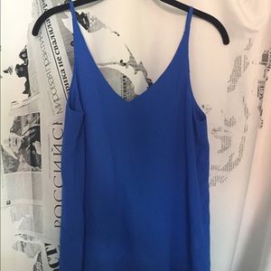 topshop chiffon tank 💎
