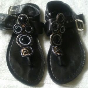 Cute Black Summer16 Sandal