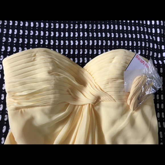New beautiful dress yellow canary - Picture 3 of 3