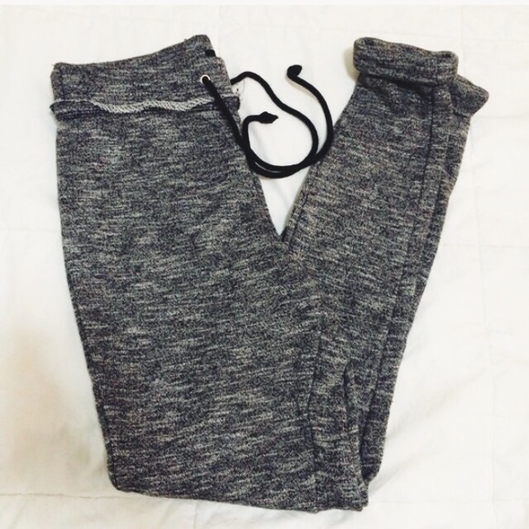 Gray sweatpants