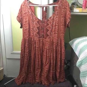 Free People Babydoll Dress