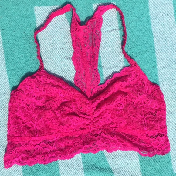 Lace PINK by Victoria's Secret racerback bralette