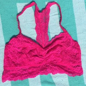 Lace PINK by Victoria's Secret racerback bralette