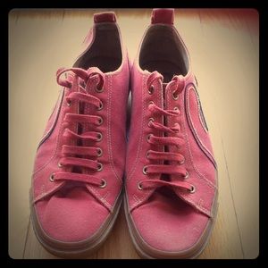 Paul Smith red sneakers (Size US 9)