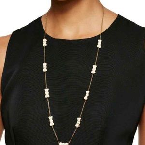 NWOT Kate Spade "Take A Bow" necklace