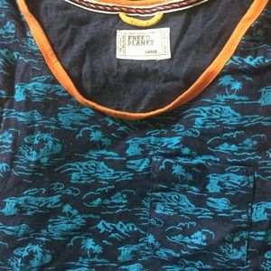 Free Planet Men's Tank-top - Large