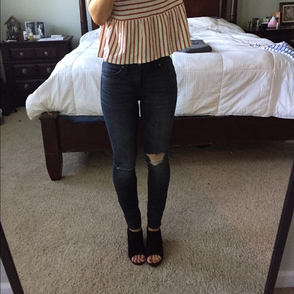 Madewell high riser in Kincaid size 26 - Picture 3 of 4