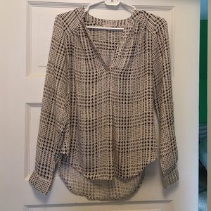 41 Hawthorn black and white graphic blouse