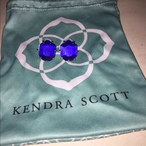 Kendra Scott Royal Blue Morgan Studs