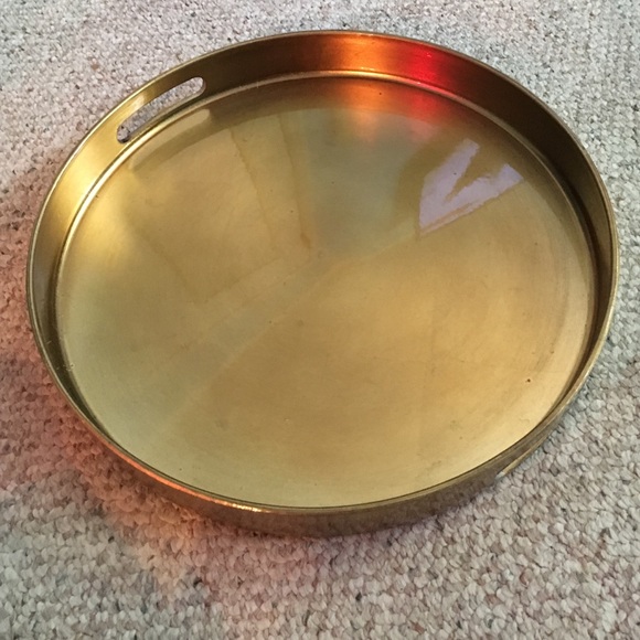 Gold tray