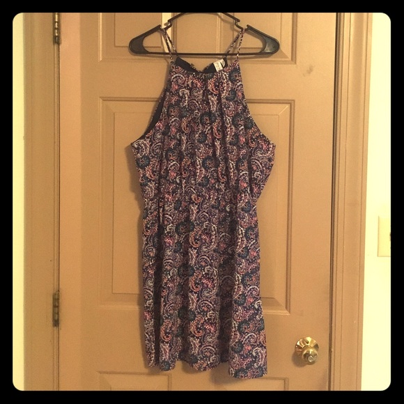 Paisley print floral summer dress by Pink Owl