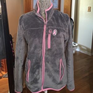 Breast Cancer Fleece Jacket