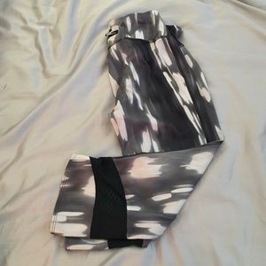 Gray under armour workout leggings