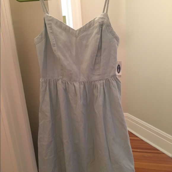 Old Navy Blue Summer Dress - Picture 1 of 3