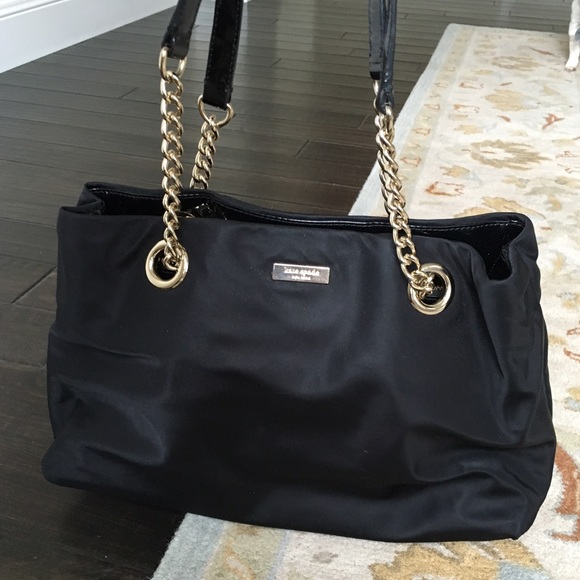 kate spade Handbags - Kate Spade Large Black Nylon Bag