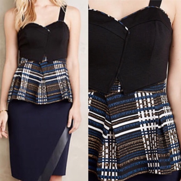 Anthropologie Tops - NWT Anthropologie Sz L Nathalie Peplum Top Deletta