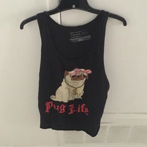 Pug life tank top