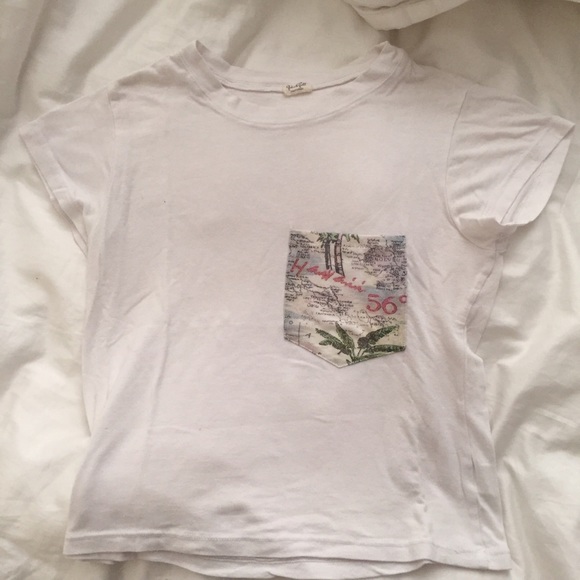 Brandy pocket crop top