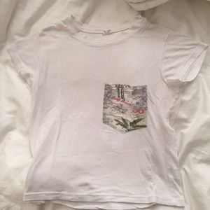Brandy pocket crop top
