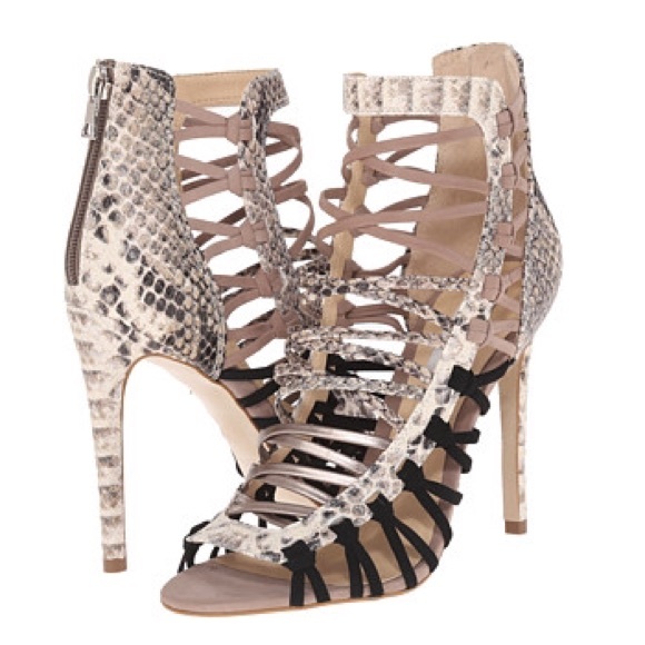 Steve Madden Shoes - Steve Madden Sleik Strappy Lace Up Stiletto Heels
