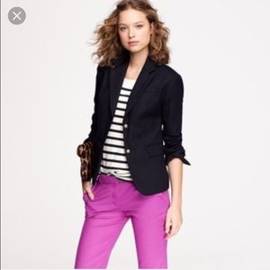New with tag Jcrew navy wool schoolboy blazer Sz2